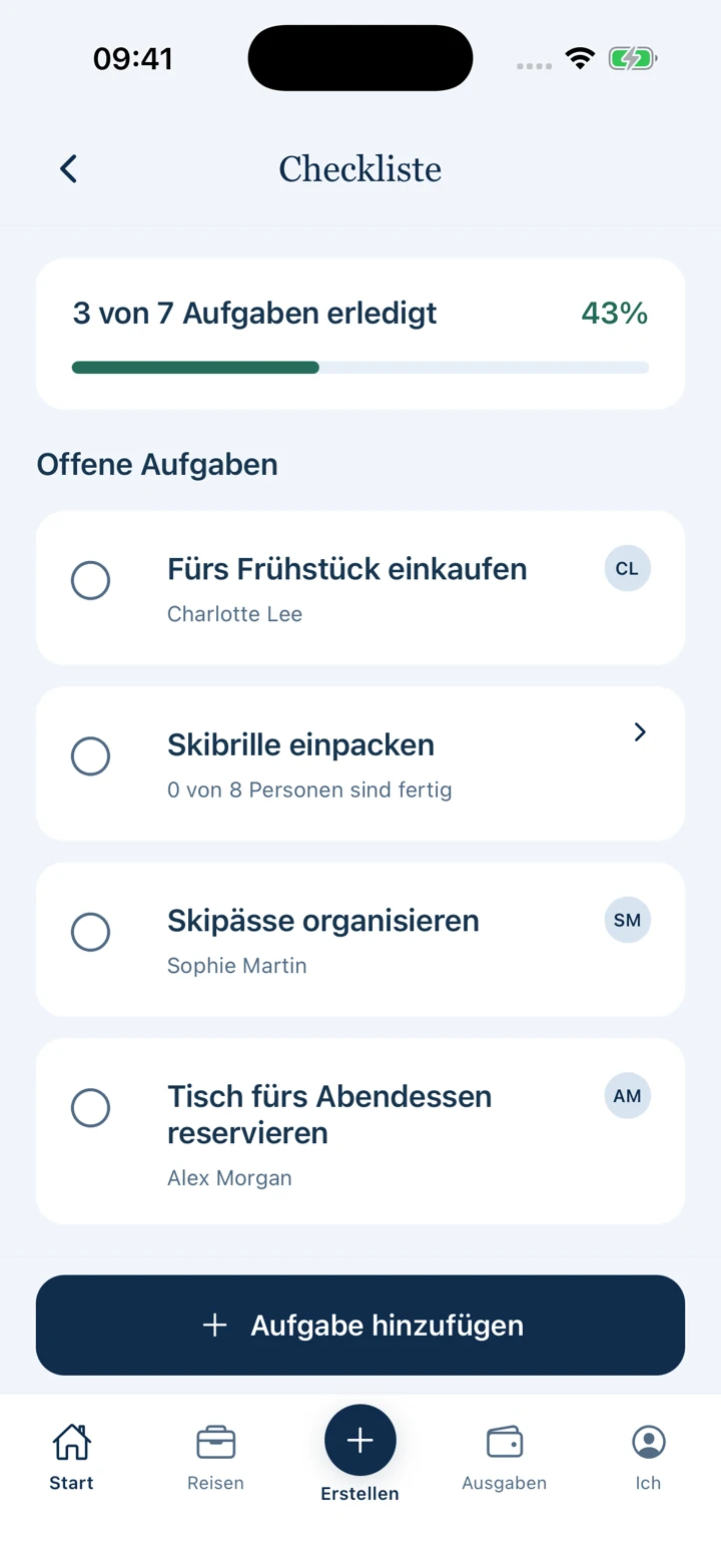 Pistio. – Aufgaben mit Reisedaten als Beispiel